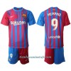 Conjunto (Camiseta+Pantalón Corto) FC Barcelona Memphis Depay 9 Primera Equipación 2021/22 - Niño